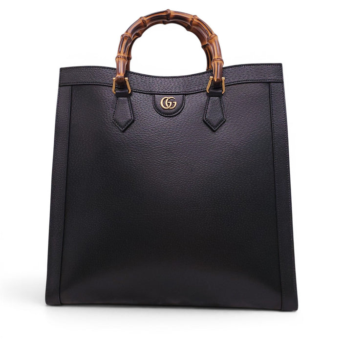 GUCCI BLACK X-LARGE DIANA BAG