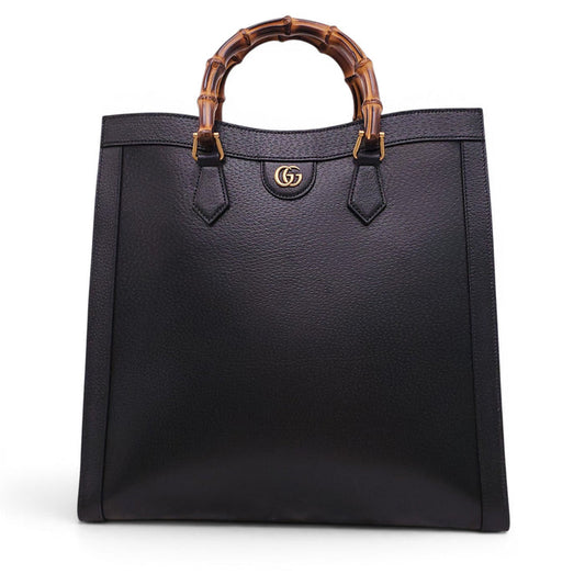 GUCCI BLACK X-LARGE DIANA BAG