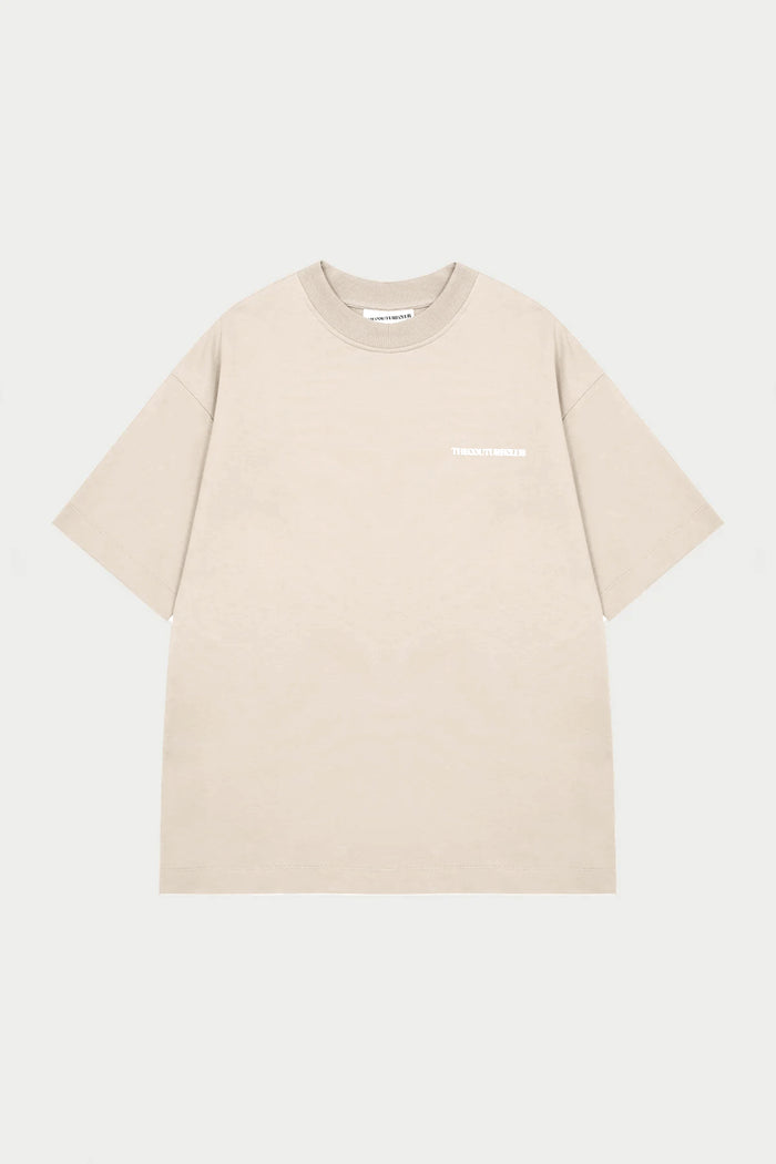 HEAVYWEIGHT COPYRIGHT T-SHIRT - BEIGE