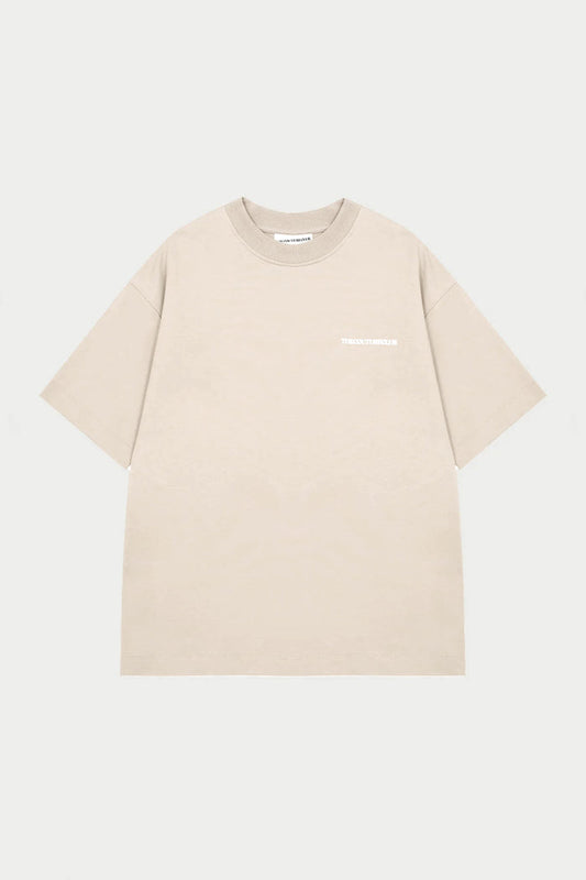 HEAVYWEIGHT COPYRIGHT T-SHIRT - BEIGE