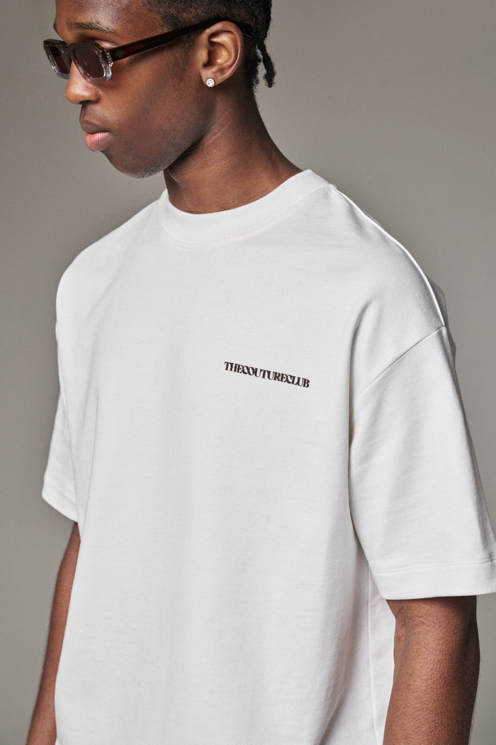 HEAVYWEIGHT COPYRIGHT T-SHIRT - OFF WHITE