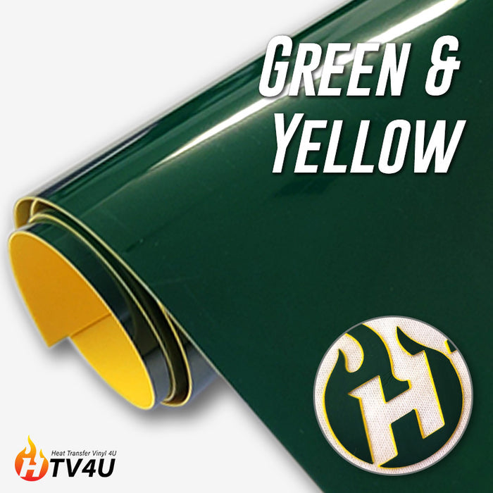 Green with Yellow