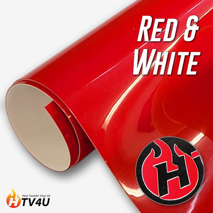 Red with White