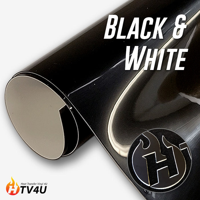 Black with White