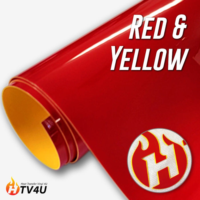 Red with Yellow