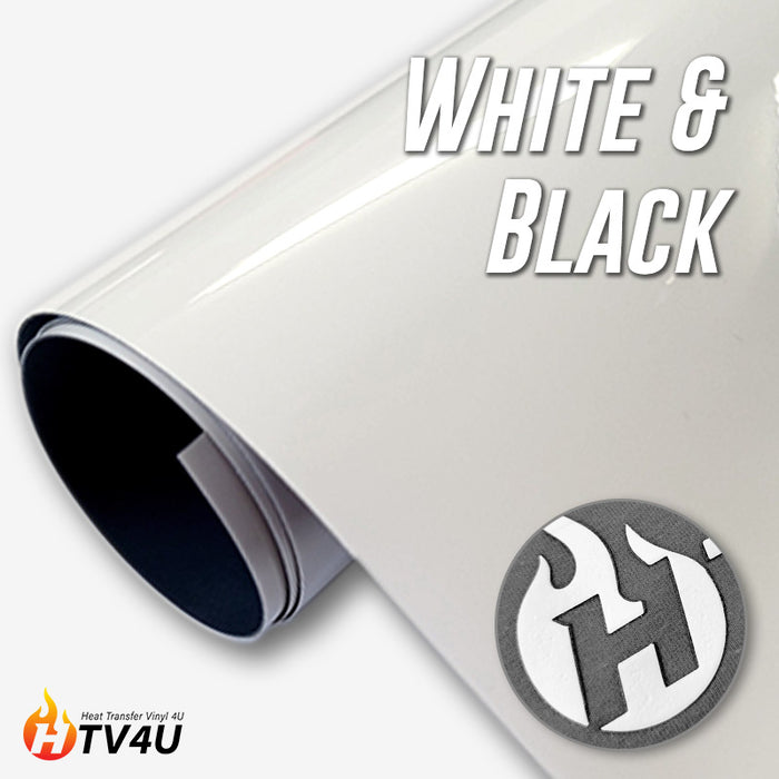 White with Black