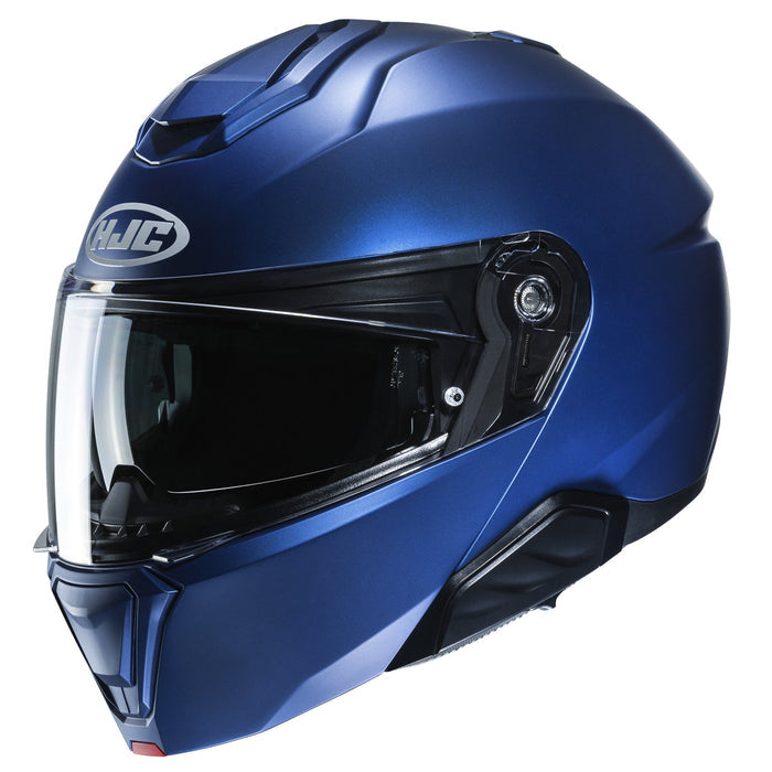 HJC i91 Metallic Blue modular motorcycle helmet