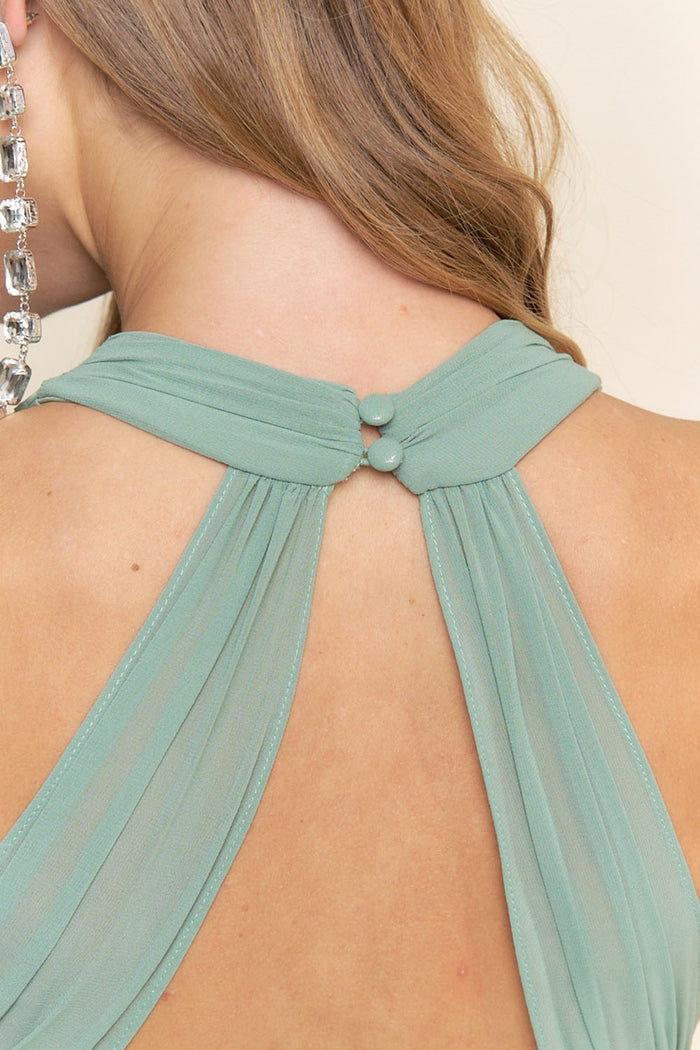 In-Store Only - Frida Dress in Sage