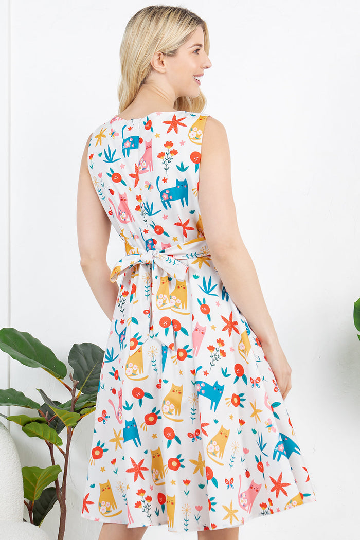International Cats Day Dress