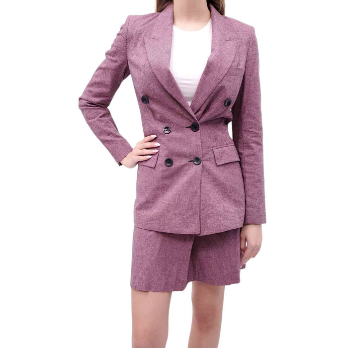 ISABEL MARANT PURPLE PLAID SKIRT SET - SIZE 36