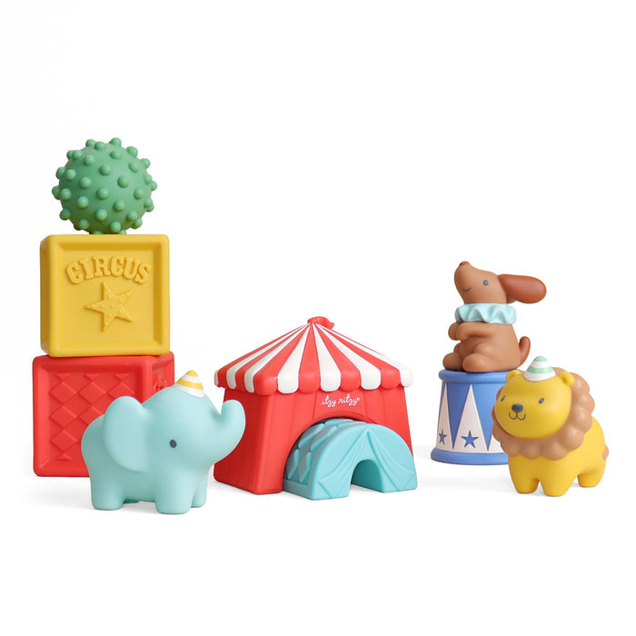 Itzy Sensory Blocks - Circus - Wee Bee Baby Boutique