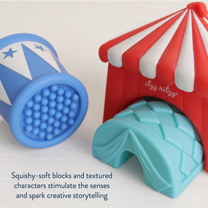 Itzy Sensory Blocks - Circus - Wee Bee Baby Boutique