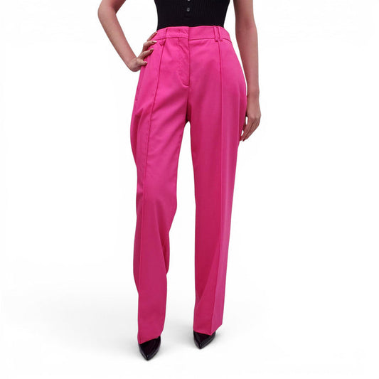 JACQUEMUS PINK 'LE PAPIER' TROUSERS - SIZE 40