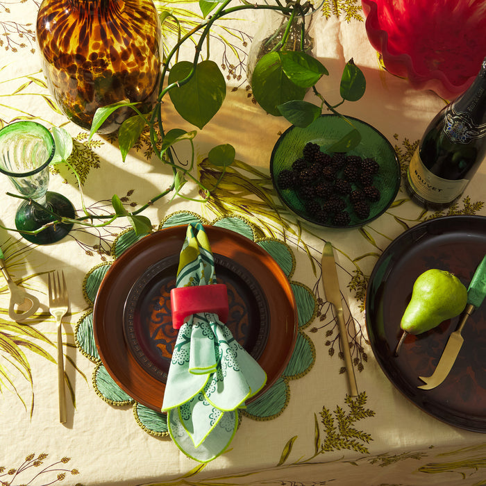 Jara Napkin Ring - Raspberry
