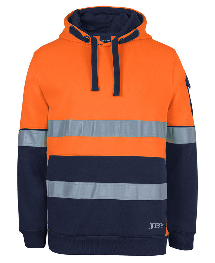 JB's 350g Hi Vis D+N Tradie Hoodie 6DNVH