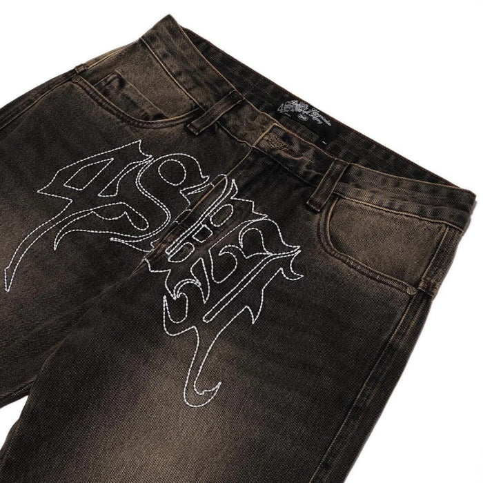 JEANS 4SUF DENIM BROWN - Four Street