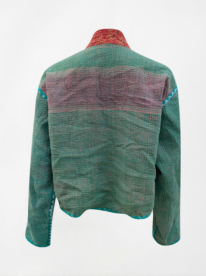 kantha vintage crop jacket alia (summer)