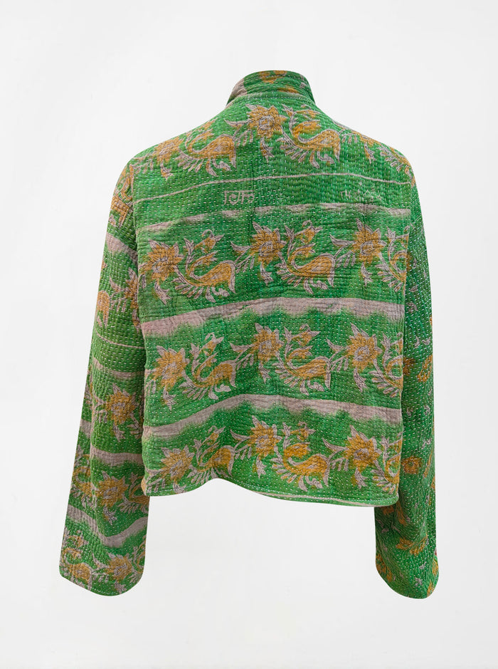 kantha vintage crop jacket ekta (summer)