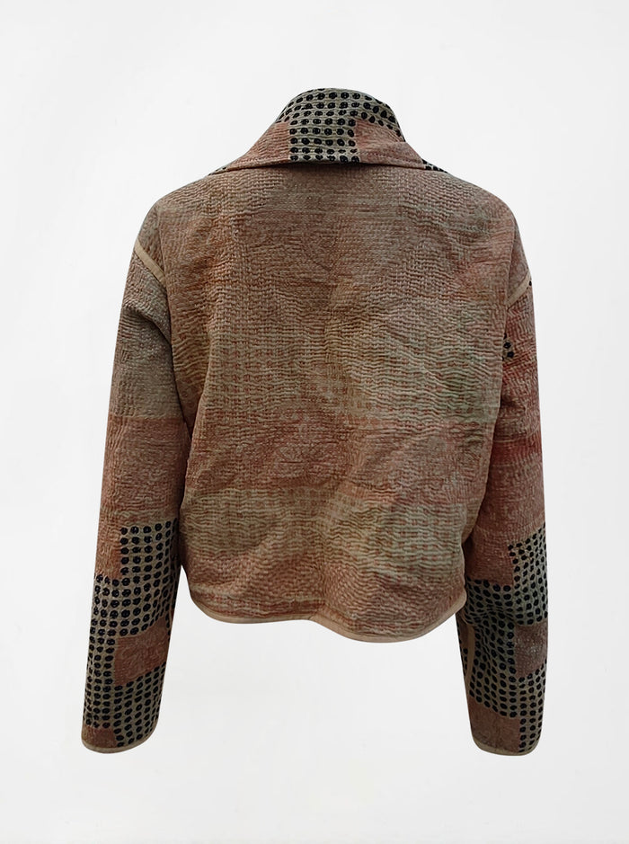 kantha vintage crop jacket garima (summer)