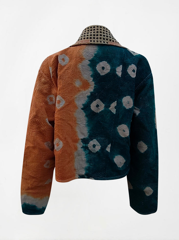 kantha vintage crop jacket garima (summer)