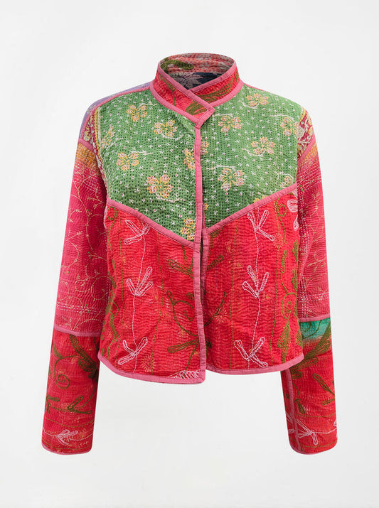 kantha vintage crop jacket harsha (summer)