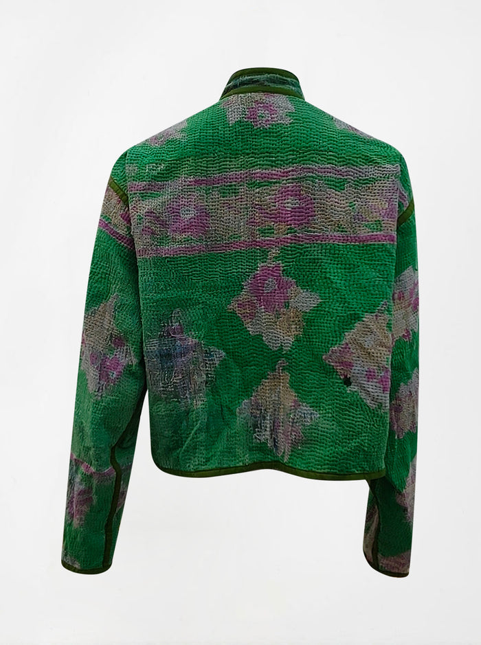 kantha vintage crop jacket neha (summer)