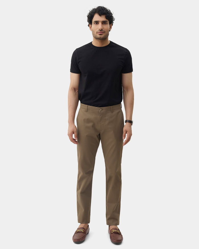 Khaki Printed Khakis - Jura