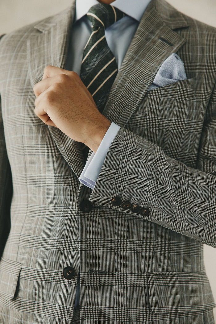 Kiddle Wool Suit Jacket Grey