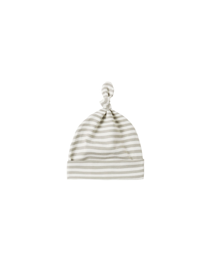 Knotted Baby Hat || Laurel Stripe