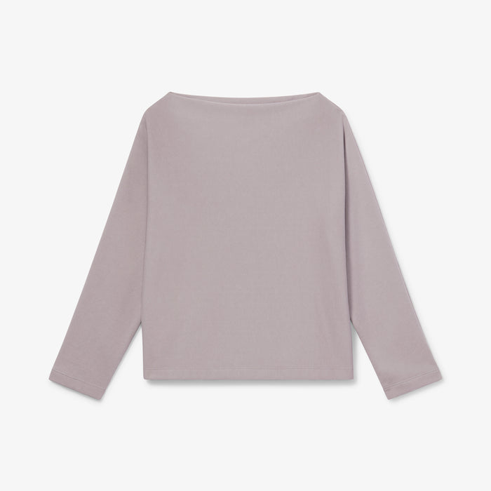 Packshot image of the Kristin Pullover - French Terry in Wisteria