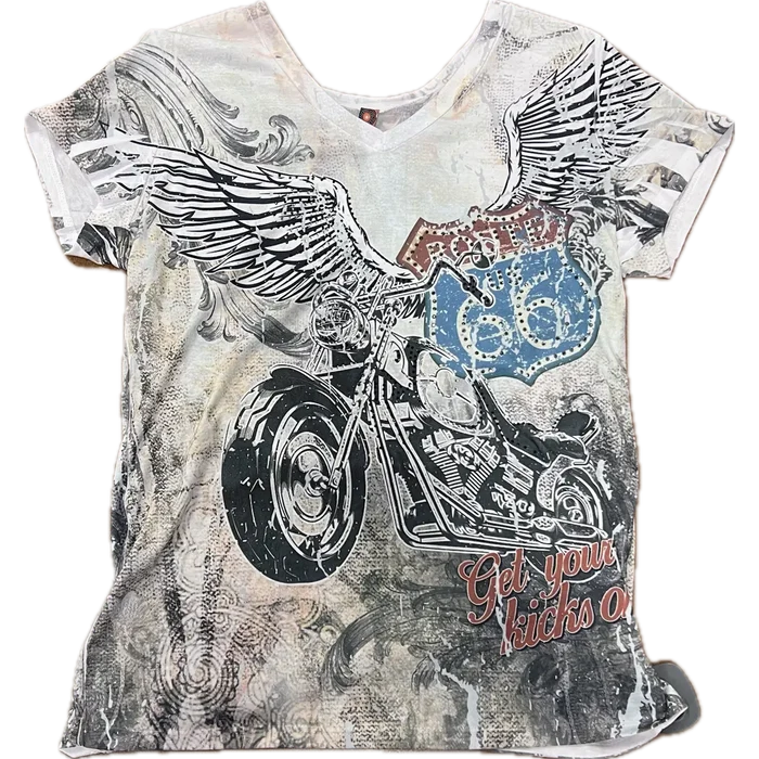Ladies' Bike Wing SS Shirt