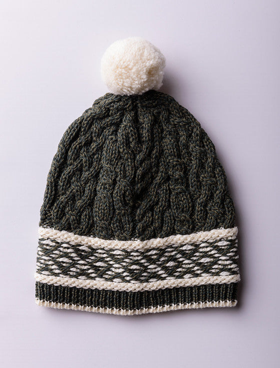 Army Green/White / One Size