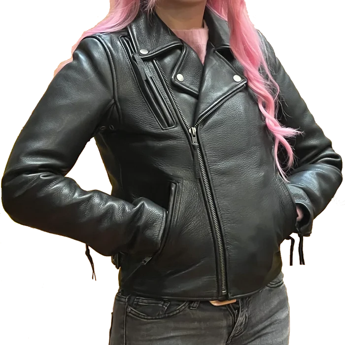 Ladies Night Rider Jacket: Eagle Leather's Women's Night Rider Jacket
Ride in Style
Embark on a journey where style meets rug