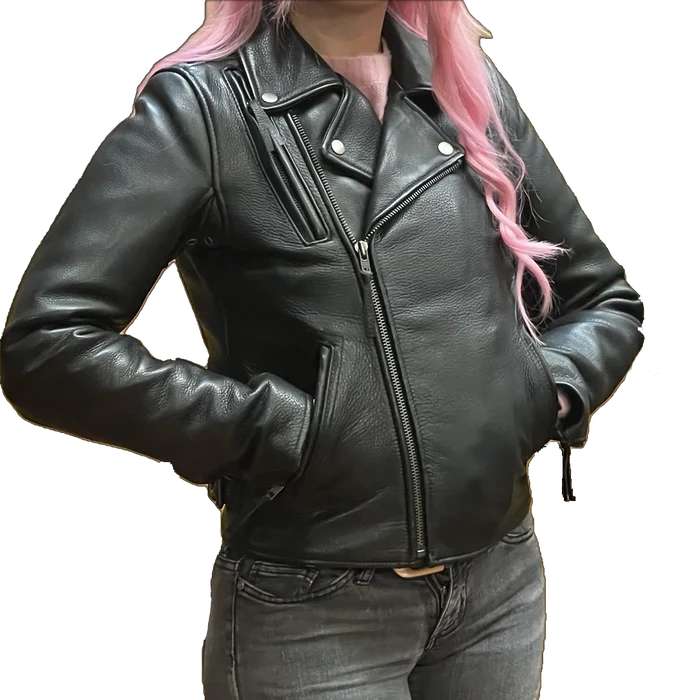 Ladies Night Rider Jacket: Eagle Leather's Women's Night Rider Jacket
Ride in Style
Embark on a journey where style meets rug