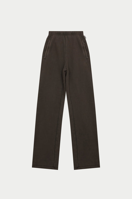 LAUNDERED CLASSICS STRAIGHT LEG JOGGERS - WASHED BROWN