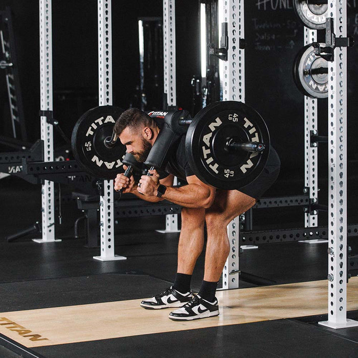 LB Economy Black Bumper Plates