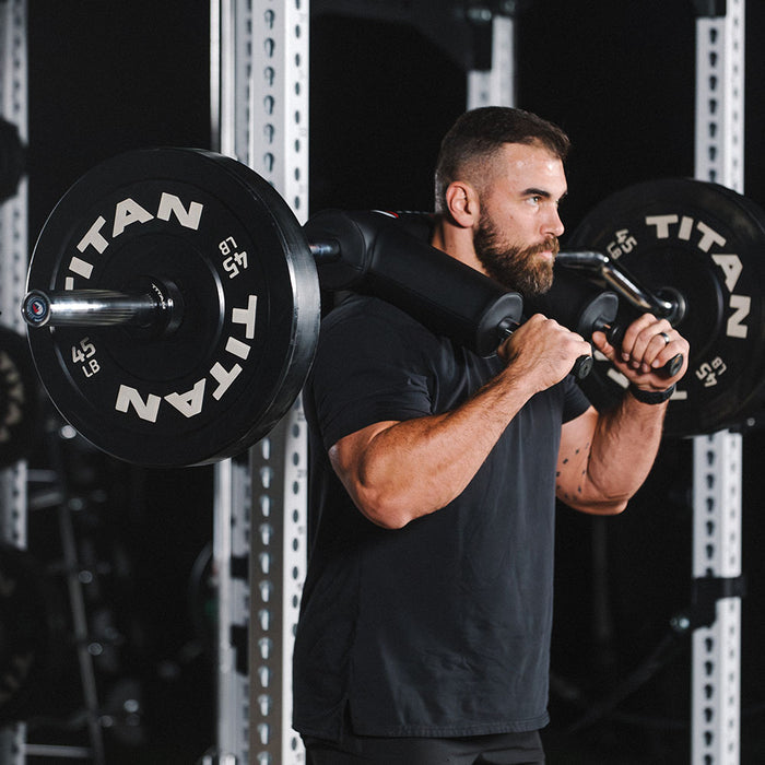 LB Economy Black Bumper Plates