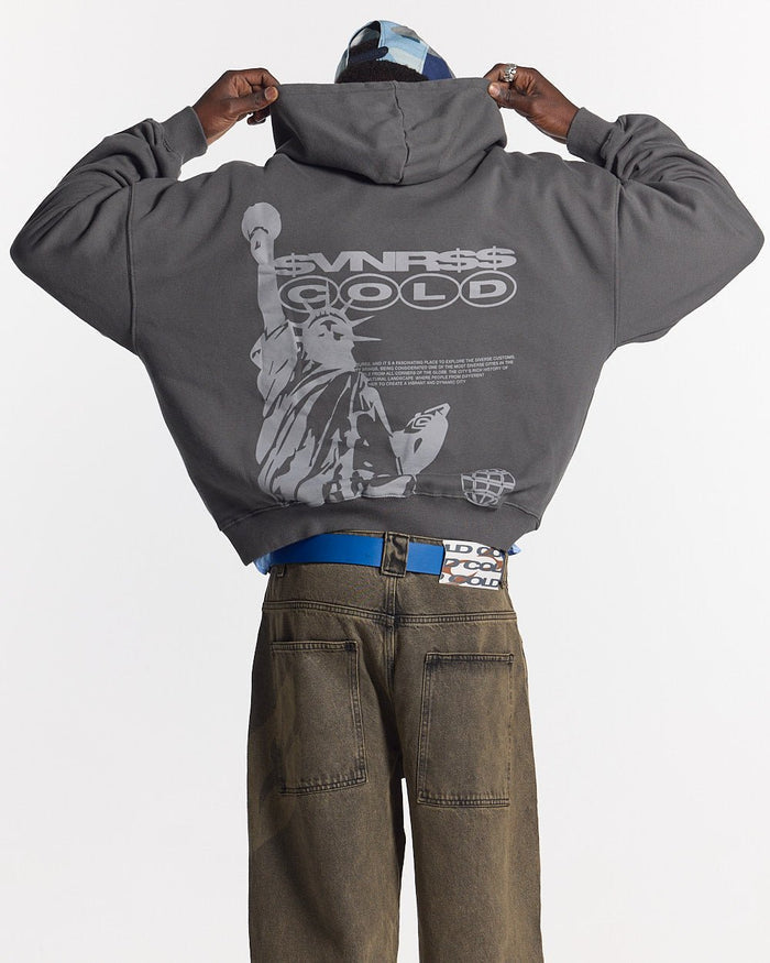 LIBERTY HOODIE GREY - COLD CULTURE #man
