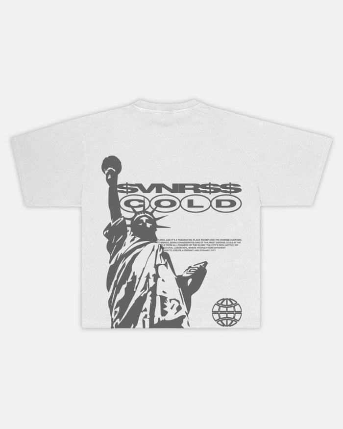 LIBERTY TEE WHITE - COLD CULTURE