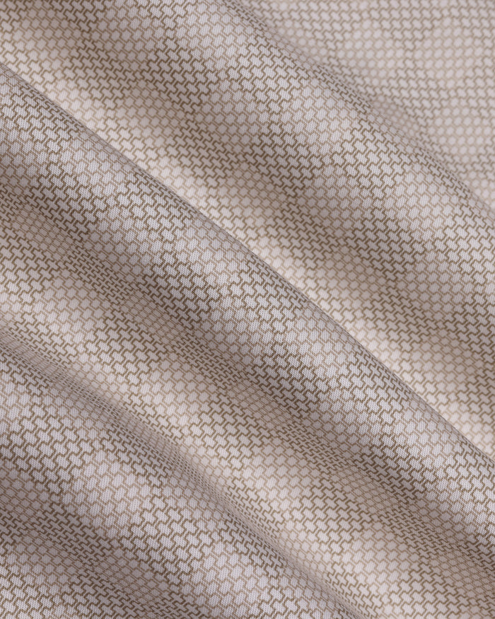 Light Brown Printed Shirt - Maxima