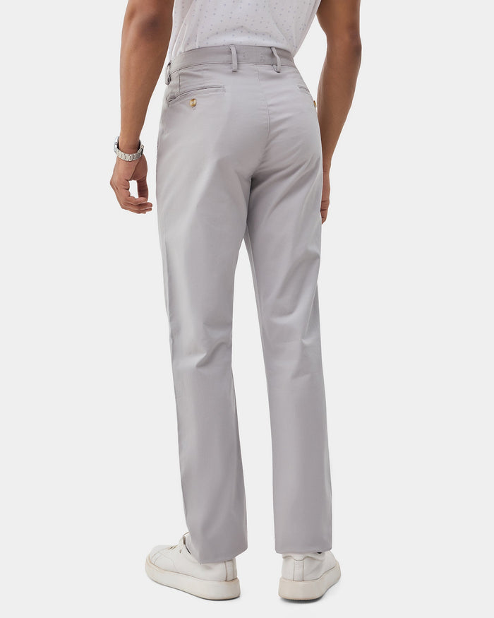 Light Grey Textured Khakis - Eiger