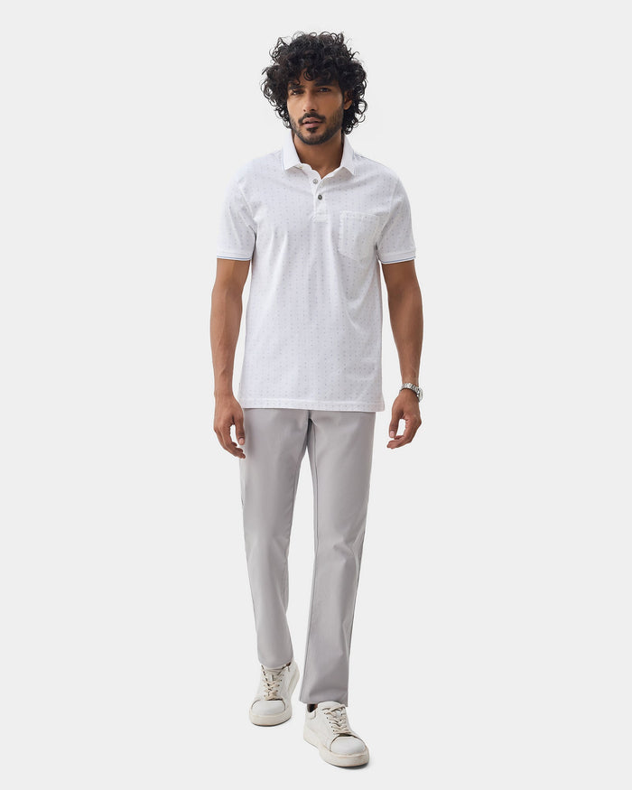 Light Grey Textured Khakis - Eiger