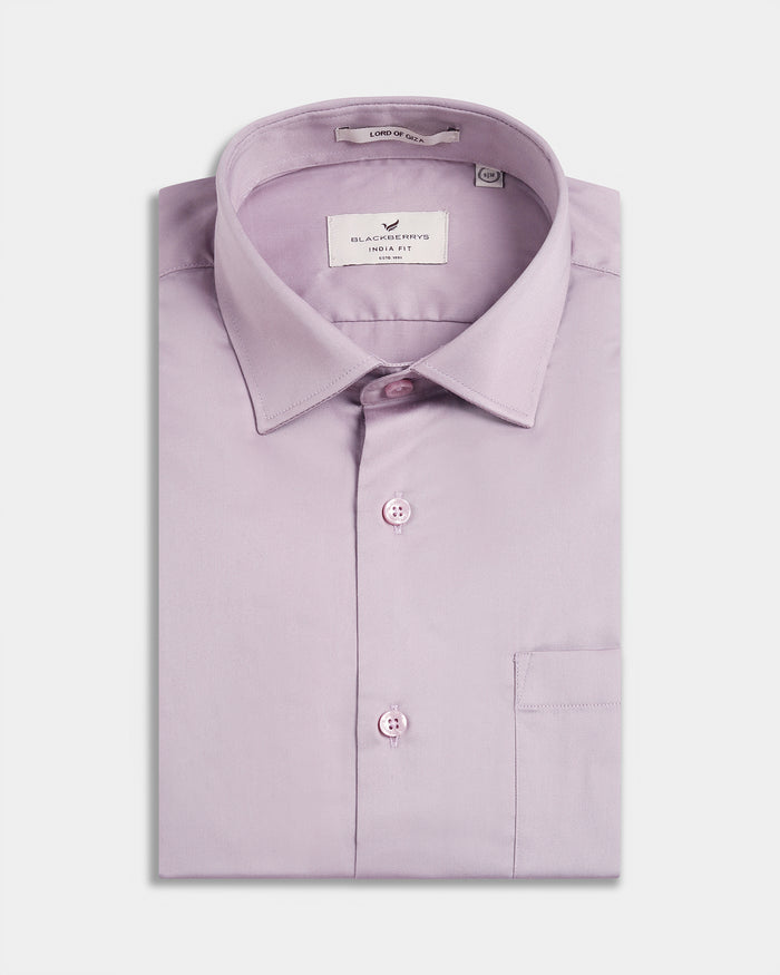 Lilac Solid Shirt - Alaska