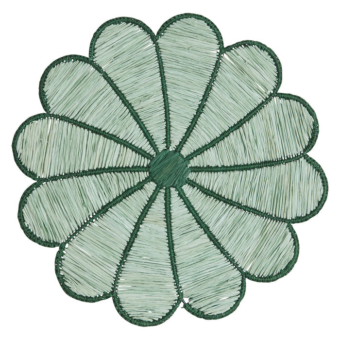 Magnolia Placemat Set - Jade