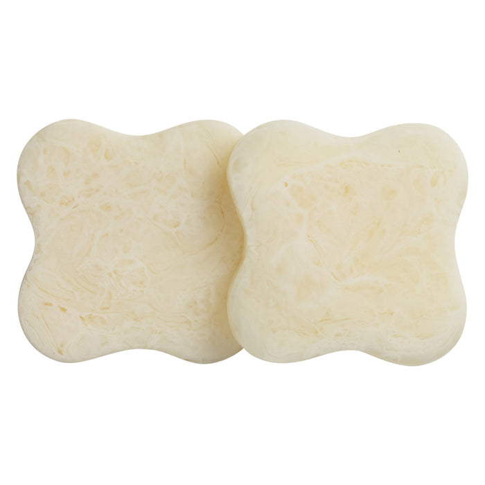 Malorie Coaster Set of 2 - Pearl