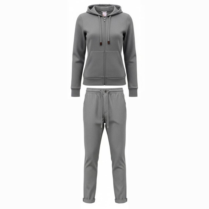 MARCO PESCAROLO GREY RELAXED FIT SET - SIZE 36