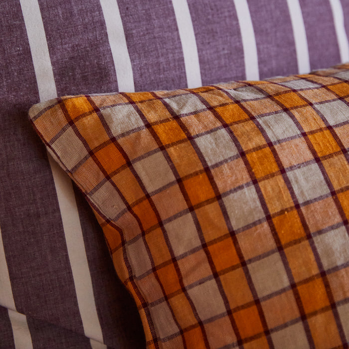 Marquis Linen Euro Pillowcase Set - Kent