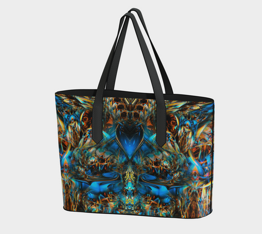 Megaloptera Vegan Leather Tote Bag