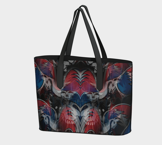 Melt Your Face Vegan Leather Tote Bag