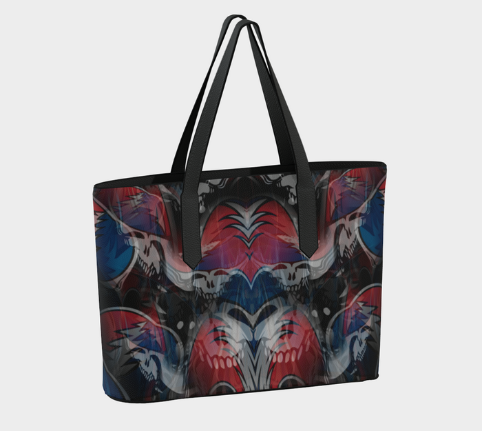 Melt Your Face Vegan Leather Tote Bag